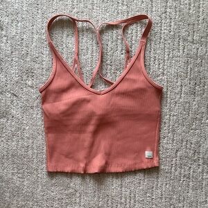 Vuori Coral Ribbed Top